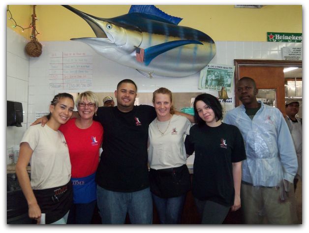 Captain Jim's Seafood Market Crew