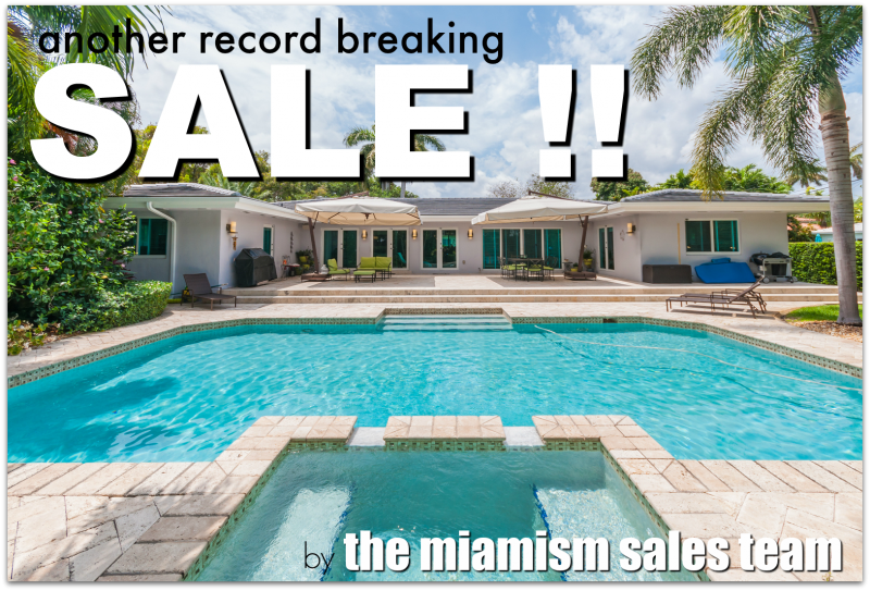 1177 NE 100 ST - record breaking sale