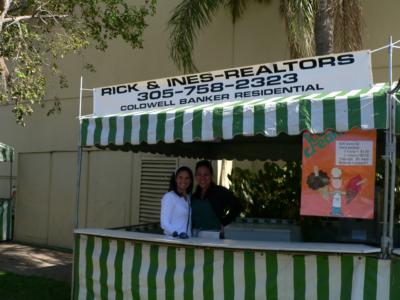 RICK & INES booth sponsors