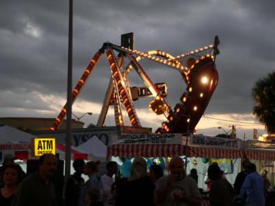 St. Rose Carnival at night St Rose Carnival at night