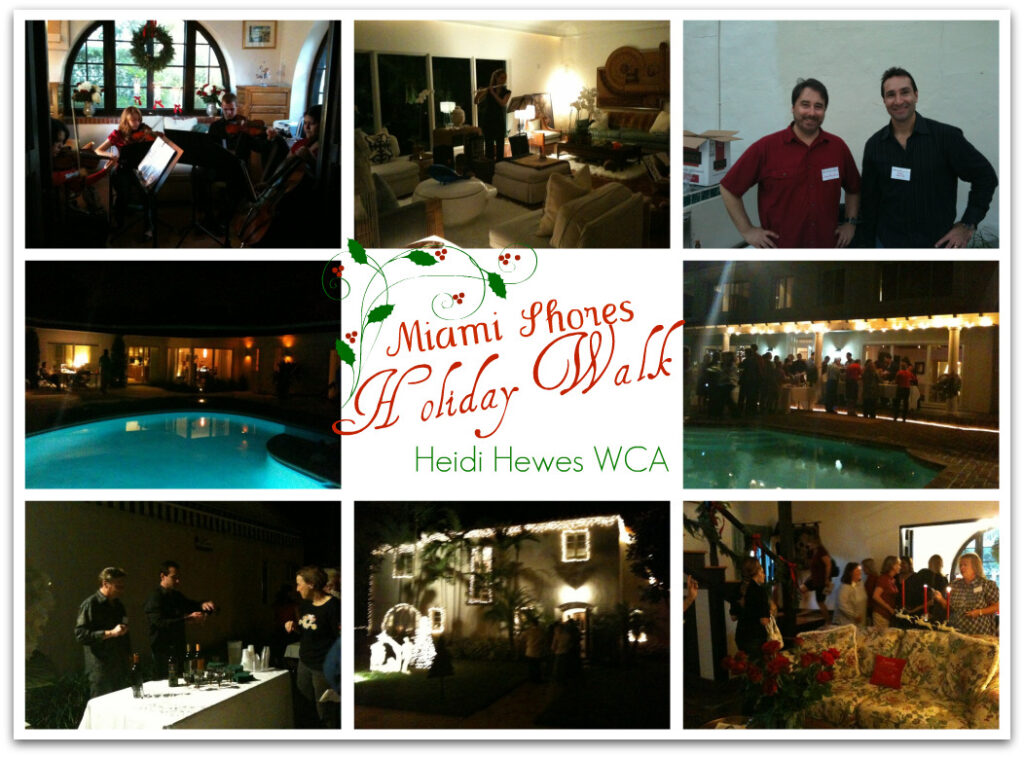 2009 Miami Shores Holiday Walk - by Heidi Hewes WCA